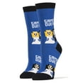 thumbnail image 1 of Oooh Yeah! Socks, Women's Cotton Crew Socks (Game Over), 1 of 2