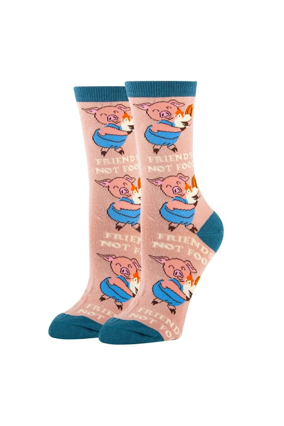 Women's Funny Novelty Crew Socks, Crazy Cool Fashion Socks, Friends