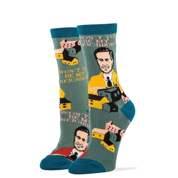Mister Rogers Be My Neighbor Women's Crew Socks | One Size