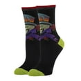thumbnail image 1 of Oooh Yeah Women's Metal Music Socks, Poison, Colorful Novelty Cotton Crew Socks, 1 of 4