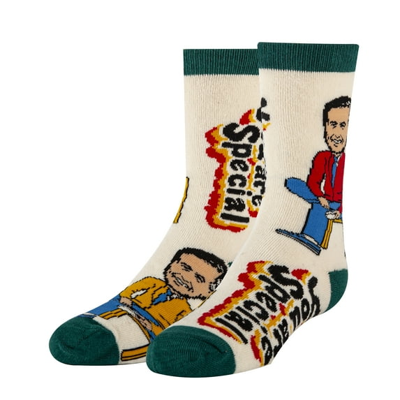 OoohYeah Kids Funny Novelty Crew Socks, You Are Special, Mister Rogers Socks for Boys & Girls