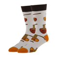 thumbnail image 1 of OoohYeah Men's Funny Humor Crew Socks, Novelty Cute Cotton Socks, Send Noods, One Size, 1 of 3