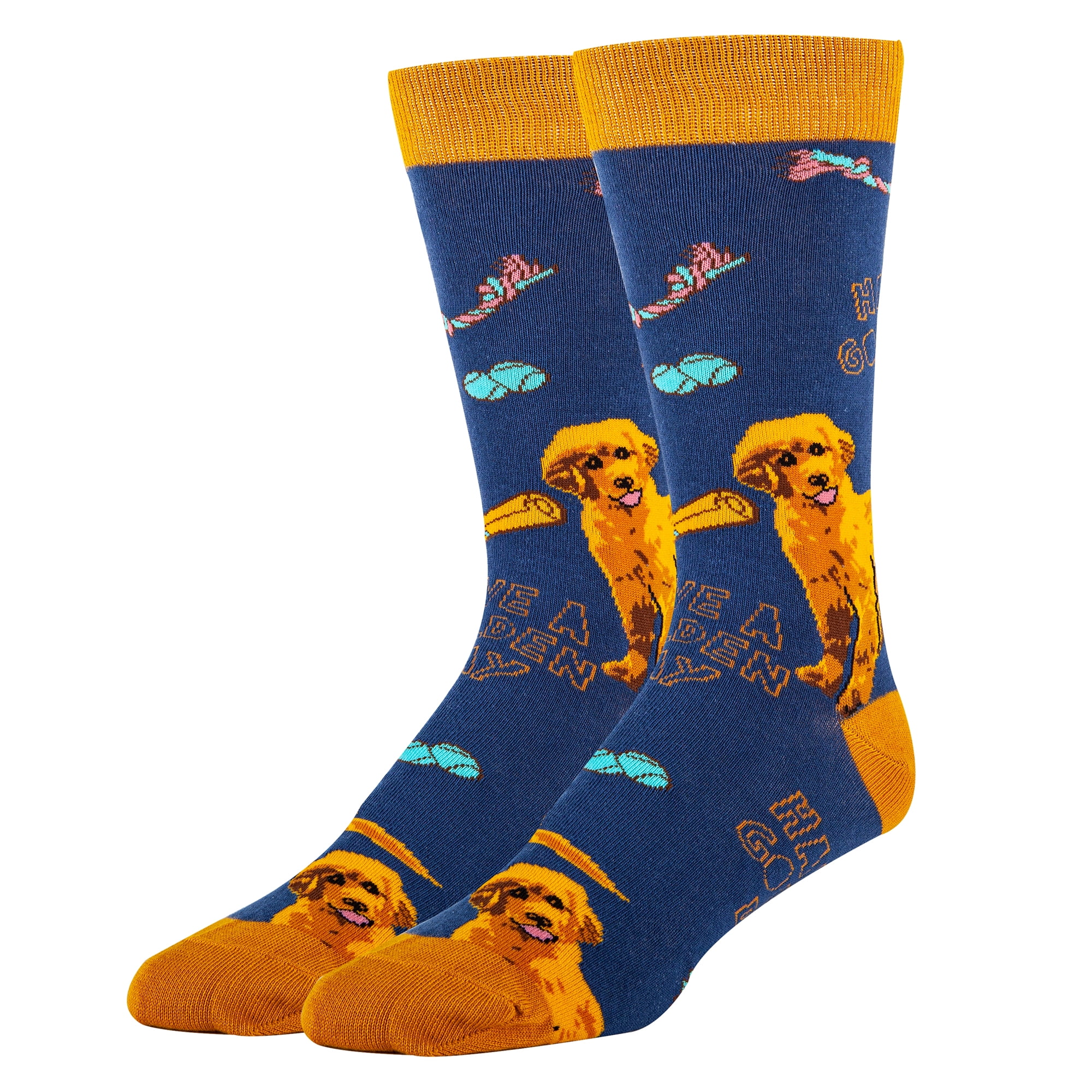 slim fit dress slacks Golden Retriever ColourPop Customisable Socks – Furriends main image 0