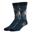 thumbnail image 1 of OoohYeah Men’s Novelty Crew Socks Crazy Funny Cotton Dress Socks Gift, Dad Bod, 1 of 3