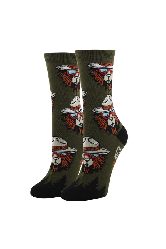 OoohYeah Womens Funny City Themed Crew Socks, Crazy Novelty Cotton Dress Socks, Gatlinburg
