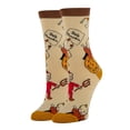 thumbnail image 1 of OoohYeah Women's Funny Crew Socks, Crazy Colorful Novelty Dress Socks, Hello Pumpkin, 1 of 3