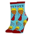 thumbnail image 1 of OoohYeah Women's Funny Crew Socks Politics Socks, Trump 20, Novelty Cool Cotton Socks, 1 of 4