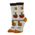 thumbnail image 1 of OoohYeah Women’s Funny Humor Crew Socks Novelty Cute Cotton Socks, Send Noods, 1 of 3
