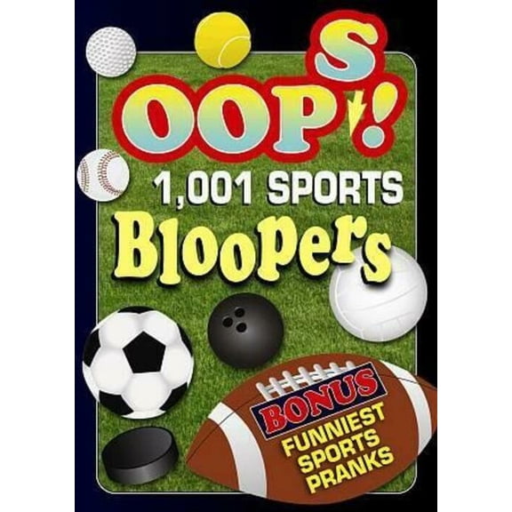 Oops! 1001 Sports Bloopers (DVD, 2011) NEW