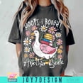 thumbnail image 1 of Oops I Bought Another Book T-shirt, Funny Goose Bookish Shirt, Boho Floral Book Goose Shirt, Sassy Sarcastic Book Club Shirt, Retro Aesthetics TH060106, 1 of 5