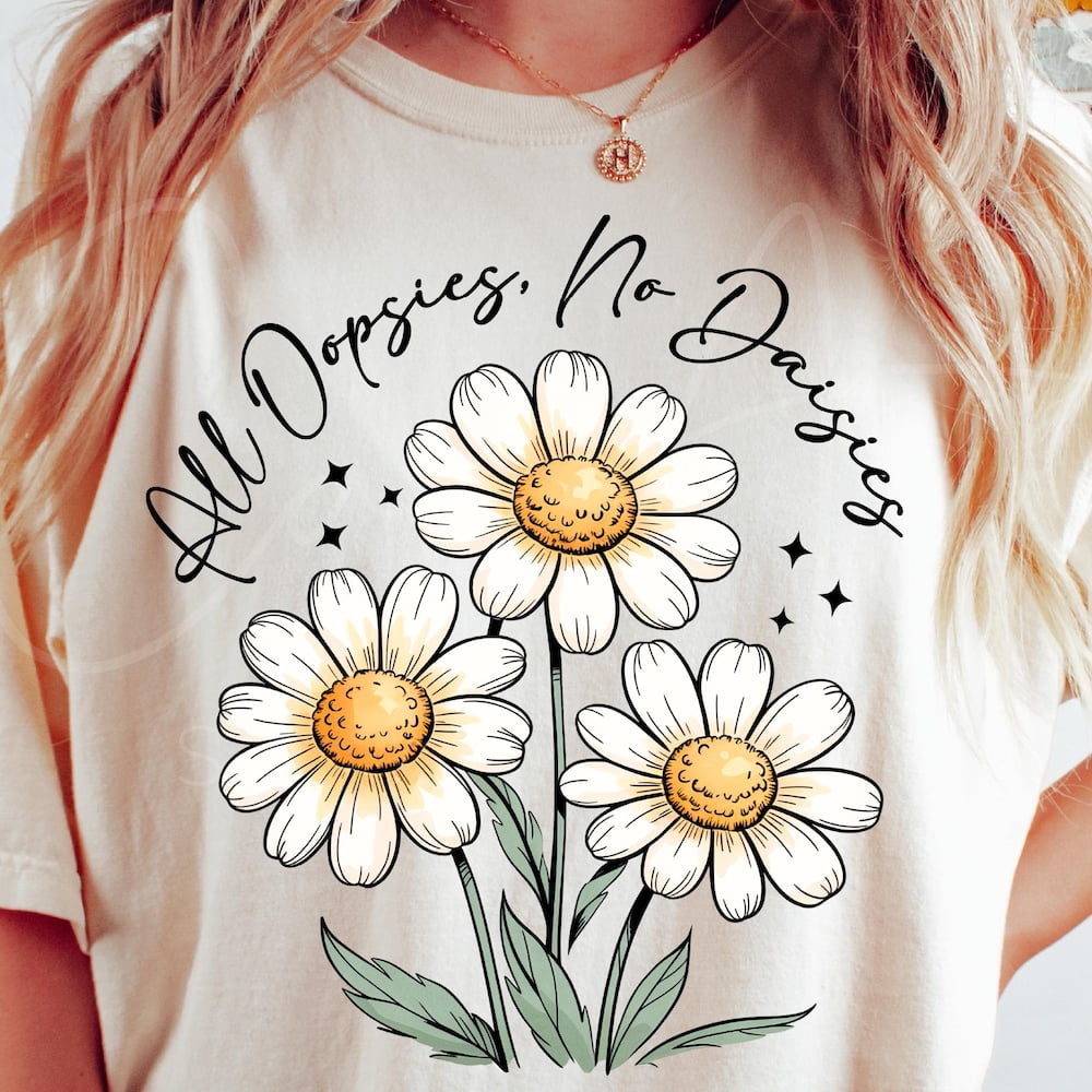 Patch Daisy- Unisex Graphic Tee main image 1