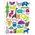 thumbnail image 1 of Oopsy Daisy's ABC Animalia Rainbow Canvas Wall Art, 18x24, 1 of 1