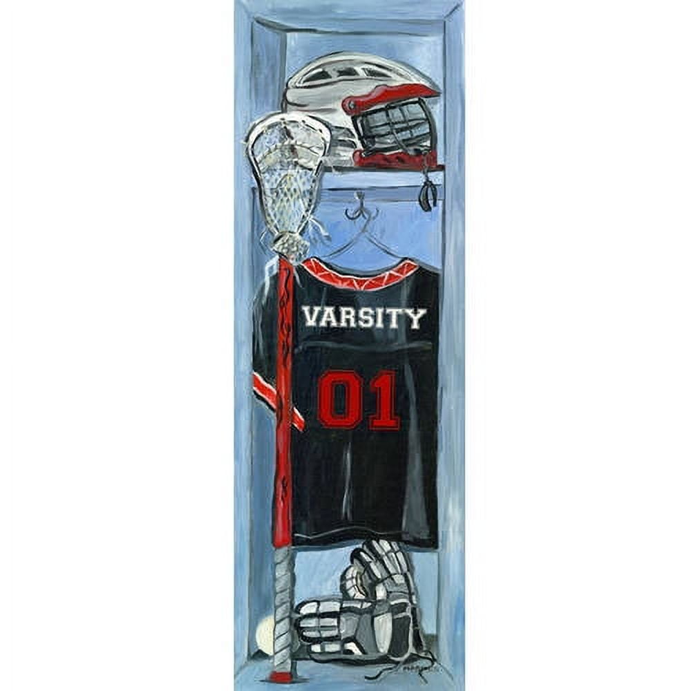 Oopsy Daisy's Lacrosse Locker Canvas Wall Art, Size 12x36