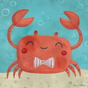 Oopsy Daisy's Let's Set Sail Crab Canvas Wall Art, 10x10