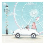 Oopsy Daisy's Little White Convertible Canvas Wall Art, 10x10