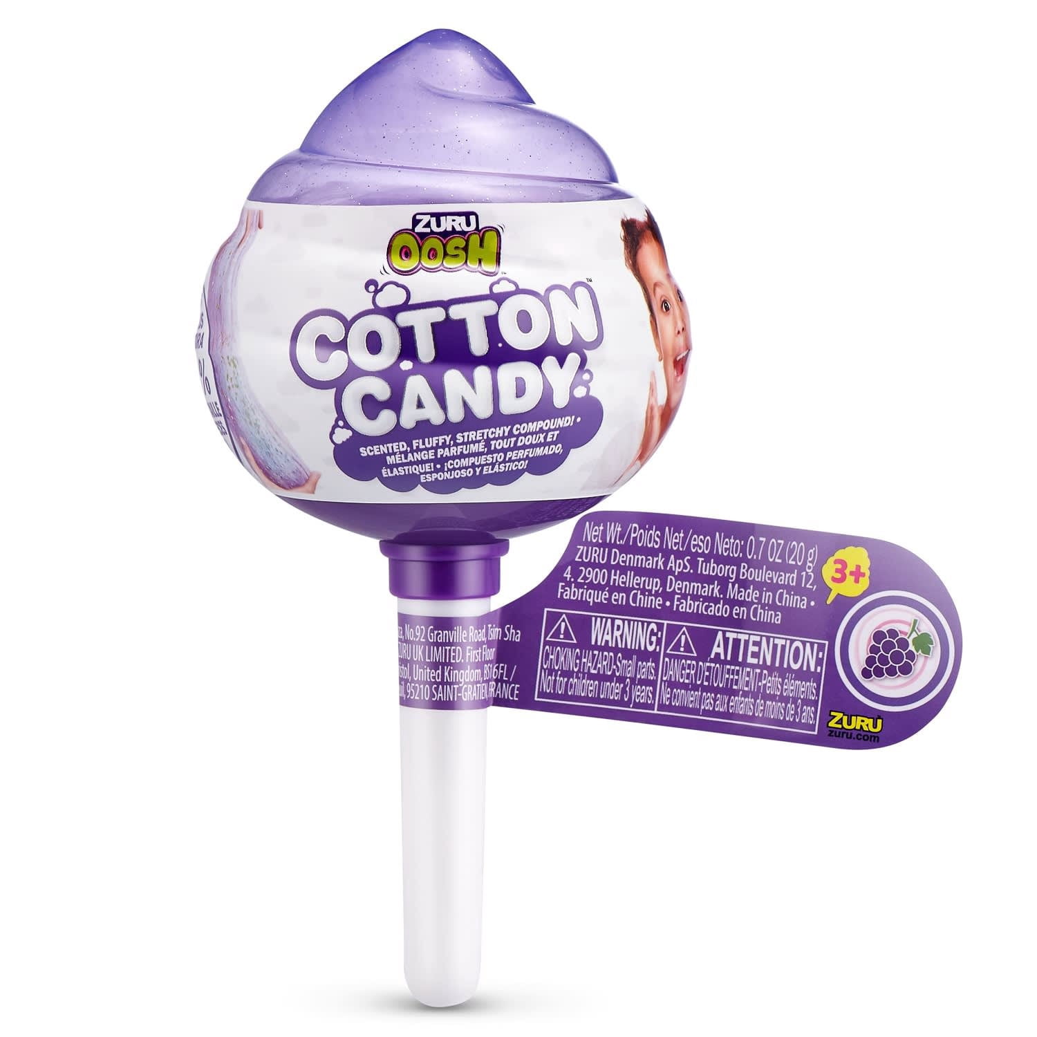 UPD Inc. Zuru Cotton Candy - Oosh Slime Floss Surprise Medium Pop