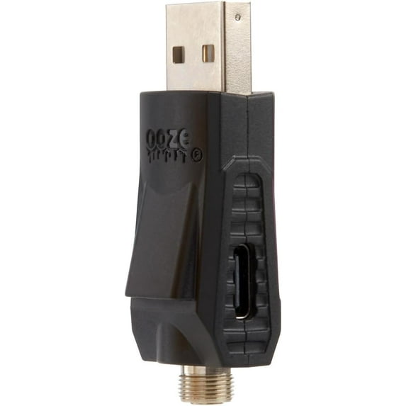 Ooze Bolt Charger with Rapid Overcharge Protection and LED Indicator (Black)
