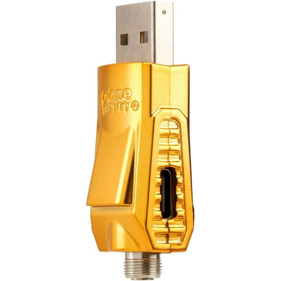 Ooze Bolt Charger with Overcharge Protection - Gold