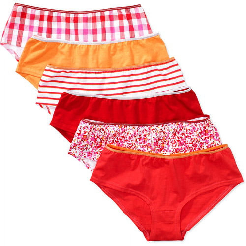 Op Juniors Stretch Cotton Hipster Panties, 6Pack
