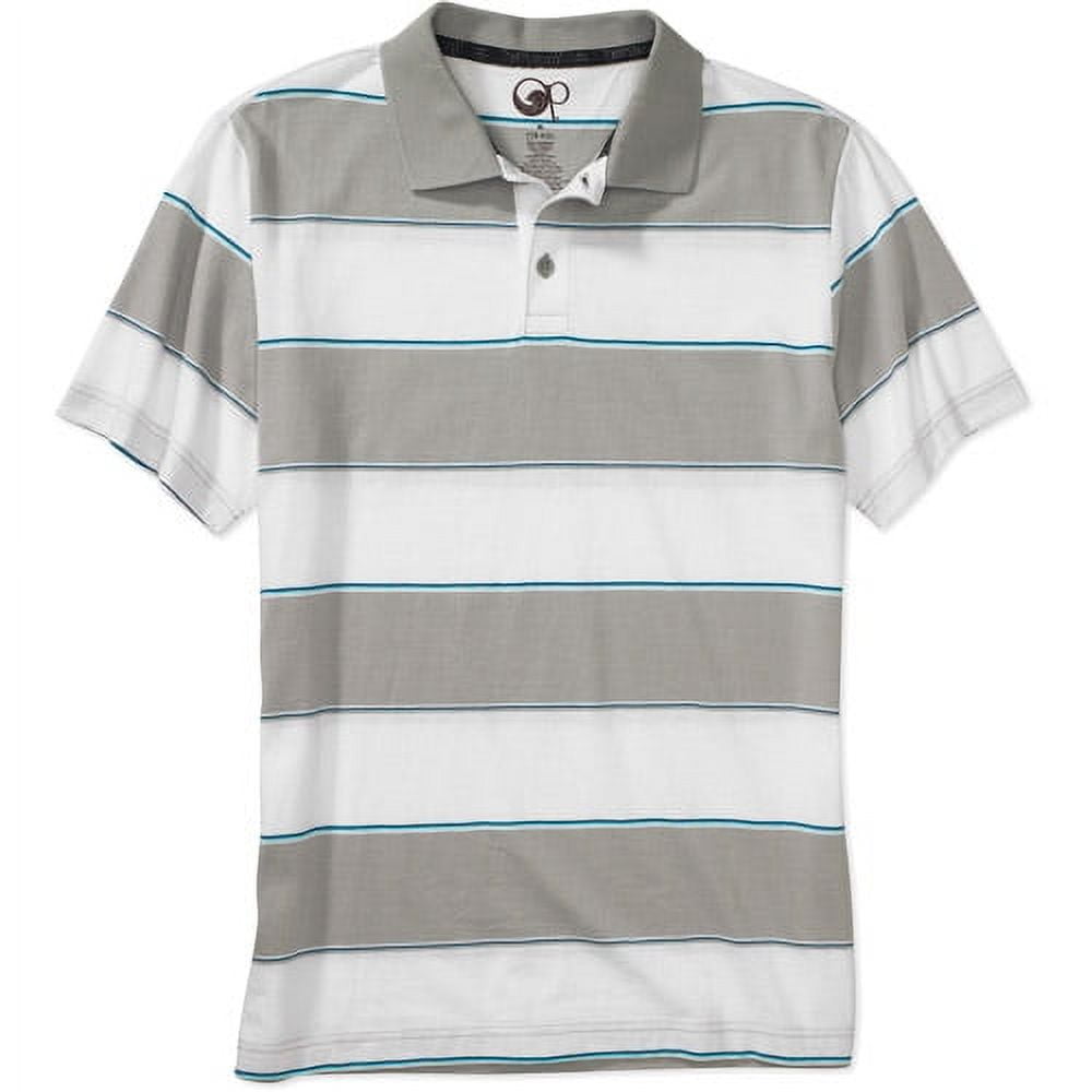Op Men's ShortSleeve Rugby Stripe Polo Shirt