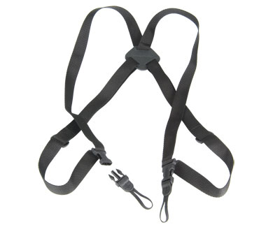 Op/Tech USA Bino/Cam Suspender Harness Binocular/Camera Strap - Webbing Version - Black - image 1 of 2