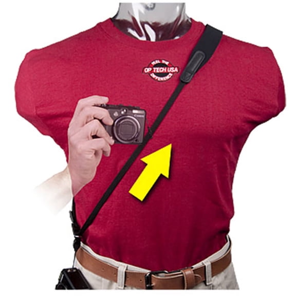 Op/Tech OP/TECH USA 3401002 Compact Sling for Cameras (Black)
