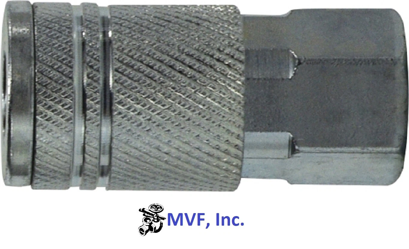 Milton S-1756 3/8″ Safety Exhaust Coupler – 1/4″ FNPT Pneumatic Fitting For Air Tools