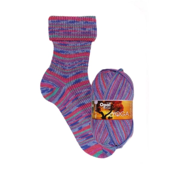 Opal 4-ply Yarn | 75% Virgin Wool (Superwash), 25% Polyamide | 100g (Approx. 460 yards) | 11660 - Thought Wave
