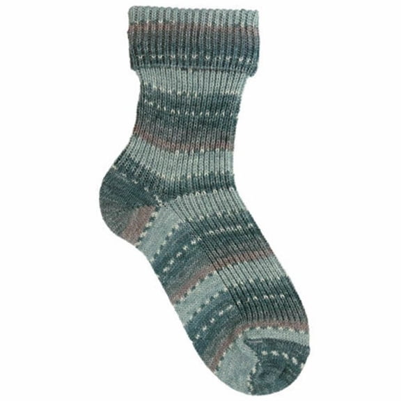 Opal 6-Ply Sock Yarn | 75% Virgin Wool (Superwash), 25% Polyamide | 150g (Approx. 460 yards) Skein, (11346 - Rainforest Grey-Brown)