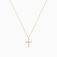 thumbnail image 1 of Opal Cross Necklace, 1 of 4
