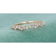 thumbnail image 1 of Opal Ring, Vintage Opal Band, Opal Wedding Band, Rose Gold Opal Ring, Dainty Opal Ring, October Birthstone Ring, Matching Band Ring, 1 of 3