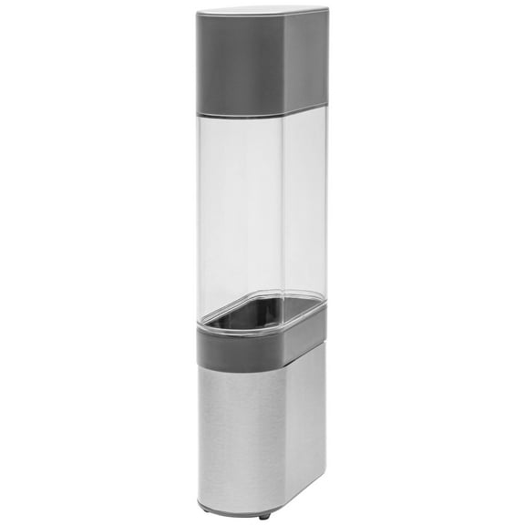 Opal | Side for 2.0 Opal Nugget Ice Maker | Easy Attachment to Opal Ice Machine | 0.75-Gallon | Allows for 3X More Ice Before Refill | Stainless Steel (P4AAKASSPSS)