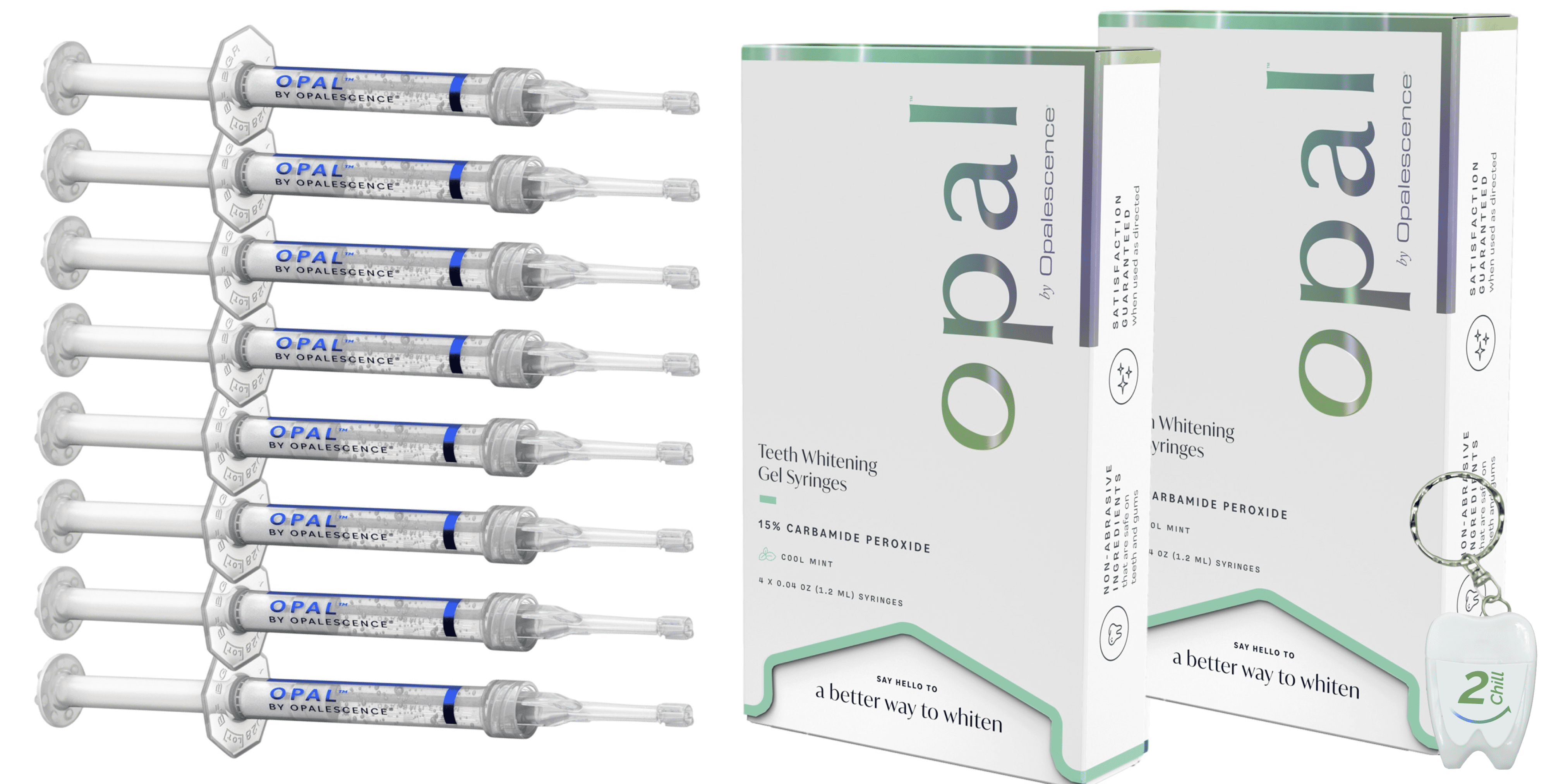 Opal by Opalescence 15 Teeth Whitening Gel Refill Syringes (2 Packs