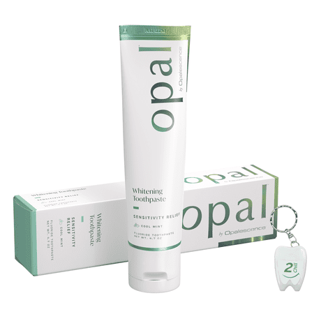 Opal by Opalescence Sensitive Teeth Whitening Toothpaste (1 Pack) Mint Sensitivity Formula 4.7 oz