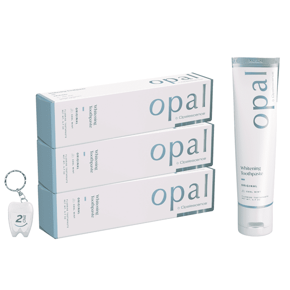 Opal by Opalescence Teeth Whitening Toothpaste (3 Pack) Oral Care Cool Mint Original Formula 4.7 oz