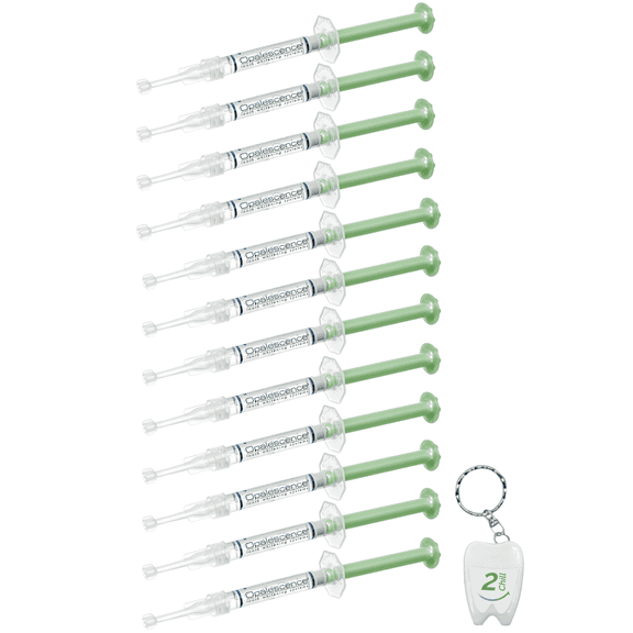 Opalescence 10% Gel Syringes Teeth Whitening Refill Kit (6 Pack / 12 Units) Mint Sensitive Fluoride