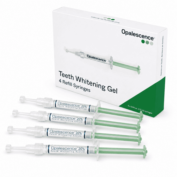 Opalescence 20% Gel Syringes Teeth Whitening Refill Kit (2 Pack / 4 Units) Mint Carbamide Peroxide