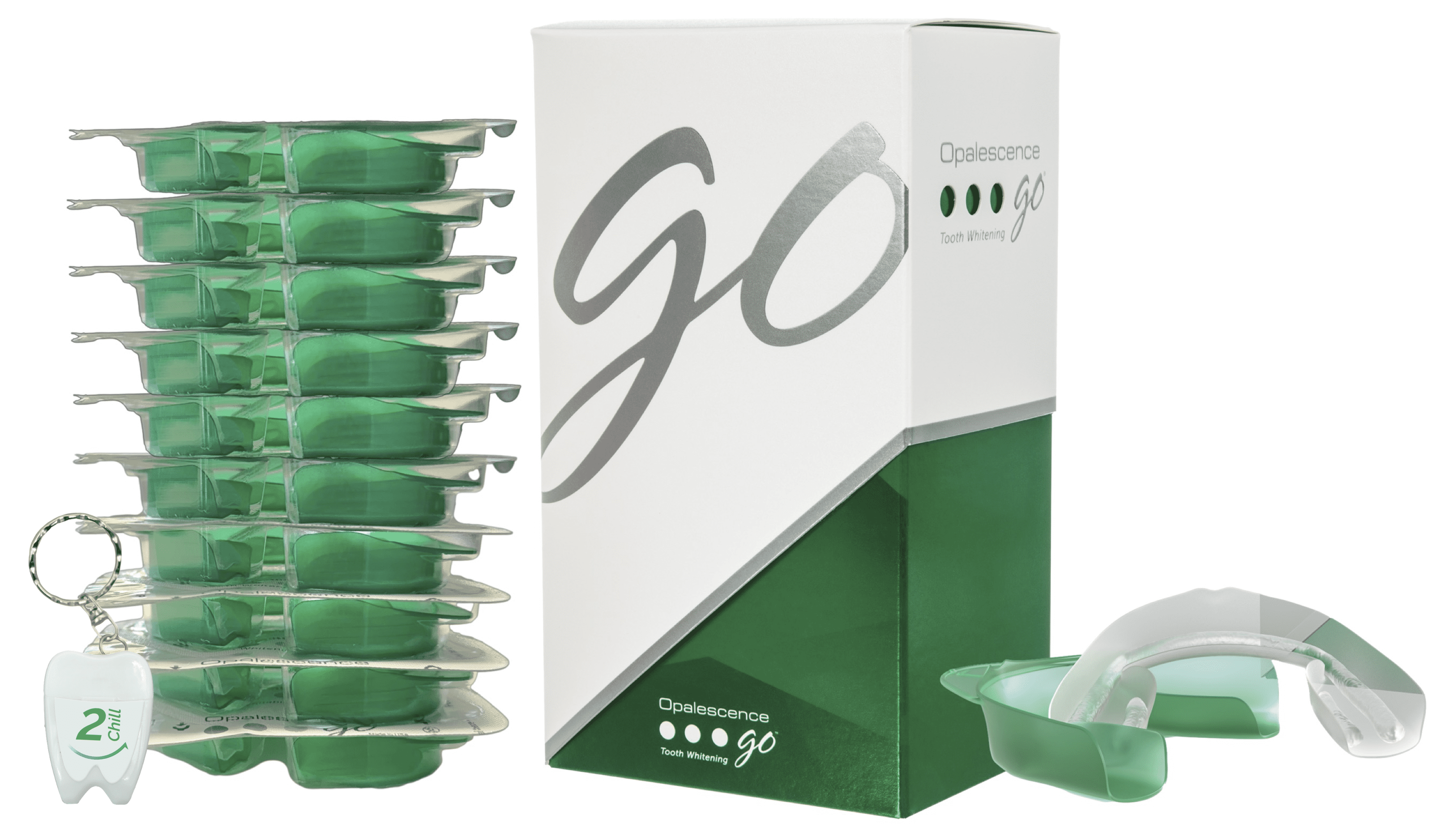 Opalescence Go 10 Prefilled Teeth Whitening Gel Trays Kit (10