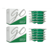 Opalescence Go 15% Mint - Prefilled Teeth Whitening Trays - 4 Treatments 2 Packs - Made by Ultradent