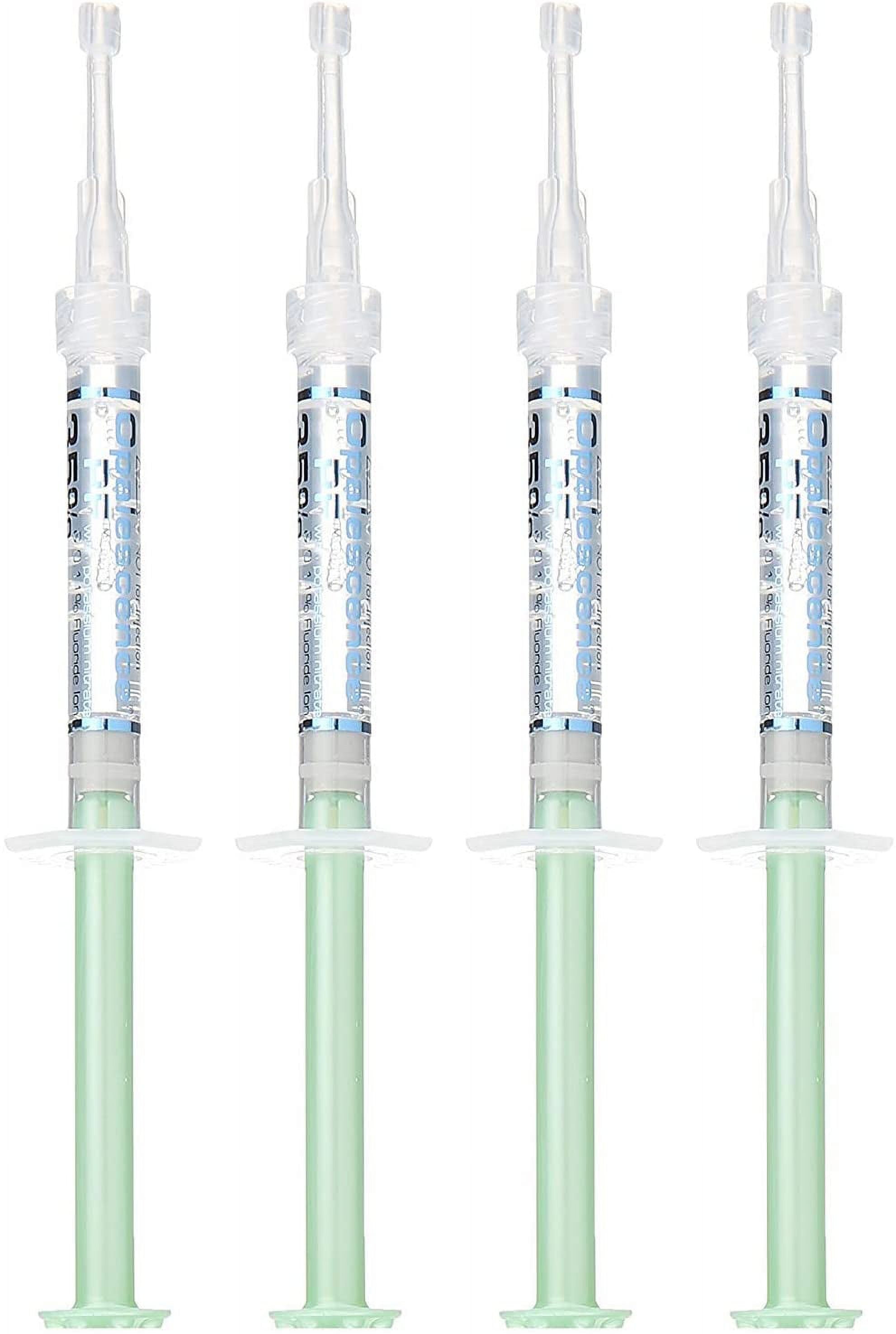 Opalescence 20% Gel Syringes Teeth Whitening - Refill Kit (8 Syringes)  Carbamide Peroxide, Fluoride. Made by Ultradent, in Mint Flavor. Tooth