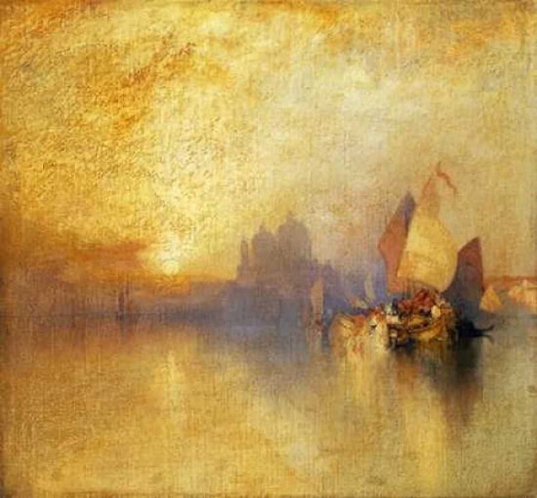 Opalescent Venice Canvas Art - Thomas Moran (24 x 24)