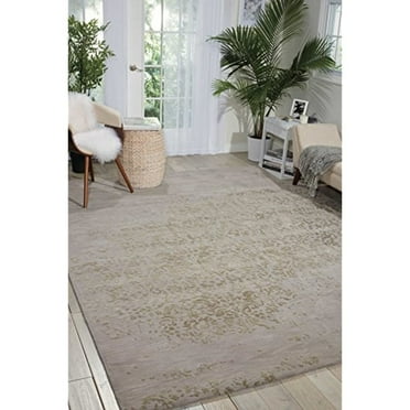 Opaline Silver Area Rug - 3'9" x 5'9"