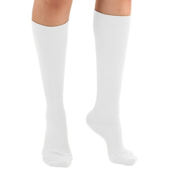 Opaque Maternity Compression Socks by Absolute Support 20-30mmHg White, X-Large
