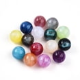 thumbnail image 1 of Opaque Resin Beads Round with Glitter Powder Mixed Color 16mm Hole: 2~2.5mm diy, 1 of 3