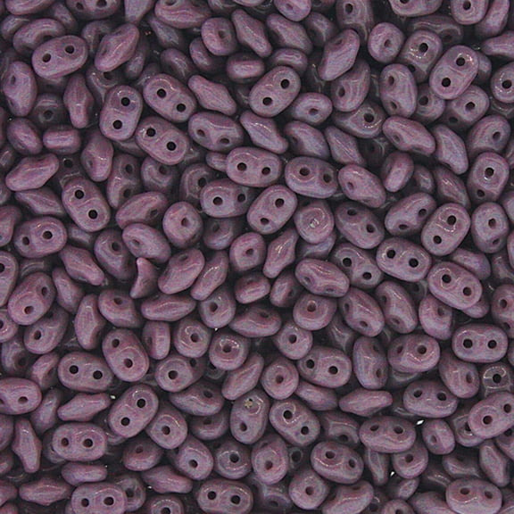 Opaque Violet Superduo Beads DU0523020-TB
