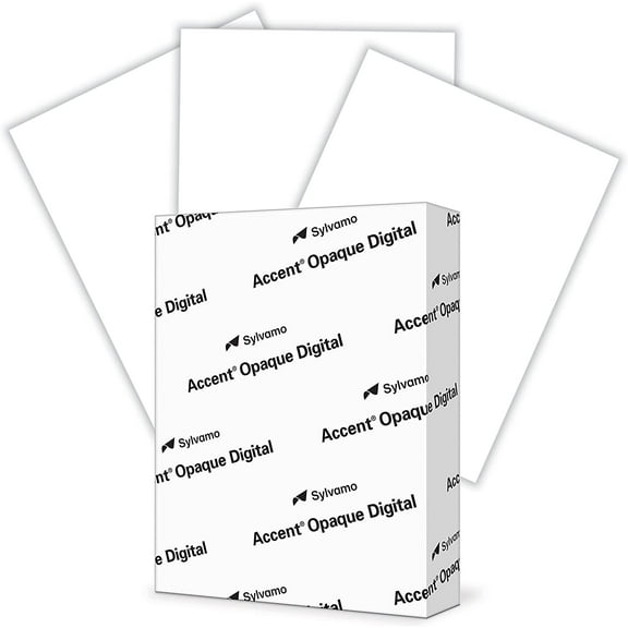 Opaque White Printer Paper, 8.5 x 11 32lb Bond/80lb Text Copy Paper Premium Computer with Smooth Finish, 97 Bright, 118gsm Multipurpose 188100R 400 Sheets (1 Ream)