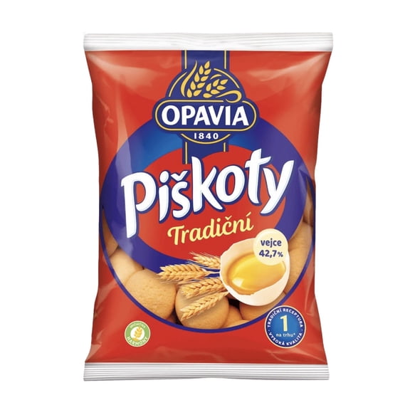 Opavia Tradicny Piskoty Traditional Sponge Biscuits 220g X2