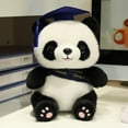 thumbnail image 1 of Opehuo 2025 Graduation Gifts Plush Bear,9.8 Inch Graduation Ribbon Panda Doll for 2025 Graduation Congratulations with Cap Plushies Bear,Inspirational Bear Plush Toy for Graduates,Dark Blue, 1 of 10