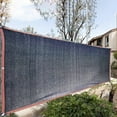 thumbnail image 1 of Opehuo Apartment Balcony Privacy Screen Fence,Black Privacy Fencing Shield Cover,Mesh Windscreen Railing Screen Shade Cloth with Grommets UV Protection for Deck Patio Backyard Pool Porch,L, 1 of 6