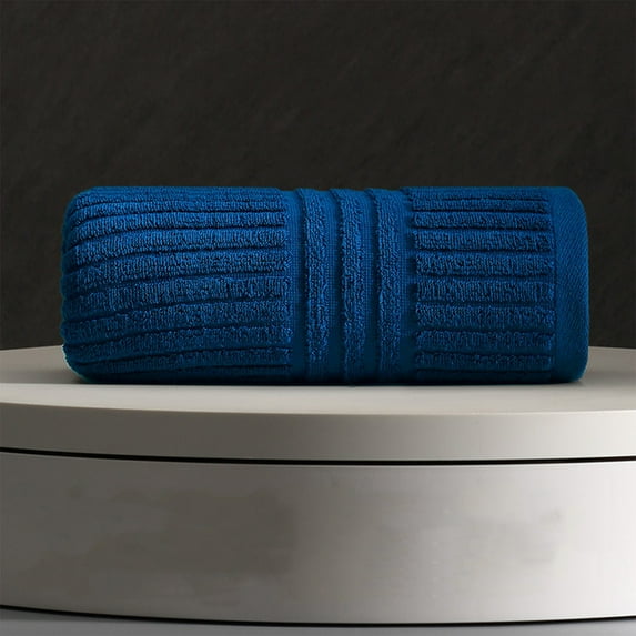 Opehuo Bath Towels,Cotton Thicken Towel - Quick-Dry,Plush & Absorbent,Pack of 1|Best Luxury Spa & Hotel Towels,29.1x13.3 Inch(Blue)